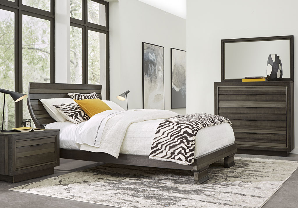 Headboards and beds come in several styles, including modern, traditional, glam and more.